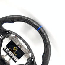 Load image into Gallery viewer, CCexcellent For Infiniti G37 2008/2009/2010/2011/2012/2013 carbon fiber steering wheel with Perforated leather 1