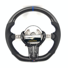 Load image into Gallery viewer, Ccexcellent-BMW F series M1 M2 F87 M3 F80 M4 F82 F83 carbon fiber steering wheel with trim cover