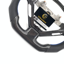 Load image into Gallery viewer, CCexcellent For Infiniti G37 2008/2009/2010/2011/2012/2013 carbon fiber steering wheel with Perforated leather 5