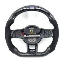 Load image into Gallery viewer, CCExcellent for Volkswagen mk7 2015-2019 carbon fiber steering wheel black forged carbon fiber