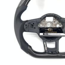 Load image into Gallery viewer, CCExcellent for Volkswagen mk7 2015-2019 carbon fiber steering wheel black carbon fiber