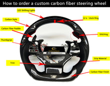 Load image into Gallery viewer, Customized CCexcellent For 9th Gen Accord Carbon Fiber Steering Wheel