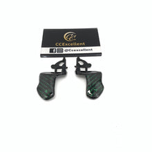 Load image into Gallery viewer, CCexcellent For Dodge Charger 2015-2021 Paddle shifters with green wire carbon fiber
