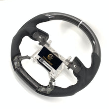 Load image into Gallery viewer, CCExcellent for Toyota Tundra 2018-2020 carbon fiber steering wheel silver stripe