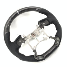 Load image into Gallery viewer, CCExcellent for Toyota Tundra 2018-2020 carbon fiber steering wheel black perforated leather