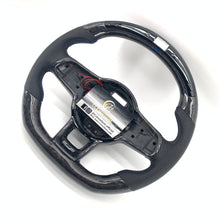 Load image into Gallery viewer, CCExcellent for Volkswagen mk7 2015-2019 carbon fiber steering wheel blue stripe