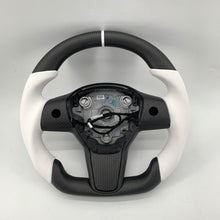Load image into Gallery viewer, CCExcellent for tesla model3 2017-2020 carbon fiber steering wheel black matte carbon fiber