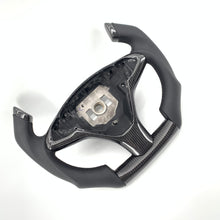 Load image into Gallery viewer, CCExcellent for tesla model sx 2016-2022 carbon fiber steering wheel black stitching