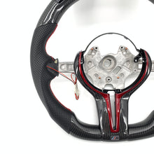 Load image into Gallery viewer, Ccexcellent-BMW F series M1 M2 F87 M3 F80 M4 F82 F83 carbon fiber steering wheel with trim cover