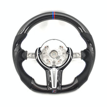 Load image into Gallery viewer, Ccexcellent-BMW F series M1 M2 F87 M3 F80 M4 F82 F83 carbon fiber steering wheel with trim cover