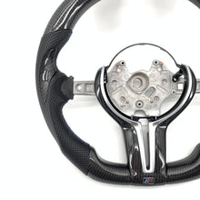 Load image into Gallery viewer, Ccexcellent-BMW F series M1 M2 F87 M3 F80 M4 F82 F83 carbon fiber steering wheel with trim cover