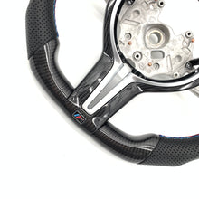 Load image into Gallery viewer, Ccexcellent-BMW F series M1 M2 F87 M3 F80 M4 F82 F83 carbon fiber steering wheel with trim cover