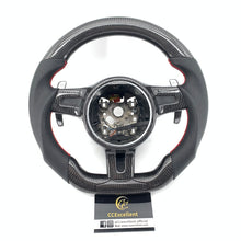 Load image into Gallery viewer, CCexcellent For Porsche Cayman models 2013 2014 2015 2016 carbon fiber steering wheel