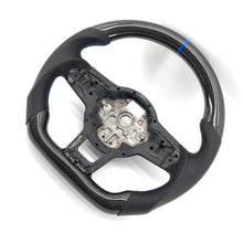 Load image into Gallery viewer, CCExcellent for Volkswagen mk7 2015-2019 carbon fiber steering wheel black perforated leather
