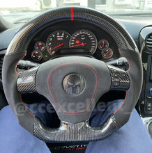 Load image into Gallery viewer, Chevrolet Corvette C6 Z06 2005 2006 2007 2008 2009 2010 2011 2012 2013 carbon fiber steering wheel