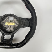 Load image into Gallery viewer, CCExcellent for Volkswagen MK7 2015-2019 carbon fiber steering wheel black perforated leather
