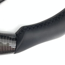 Load image into Gallery viewer, CCExcellent for tesla model sx 2016-2022 carbon fiber steering wheel black gloss carbon fiber