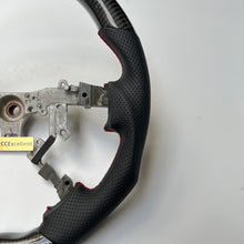 Load image into Gallery viewer, CCExcellent for Toyota Tundra 2007-2013 carbon fiber steering wheel black perforated leather