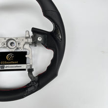 Load image into Gallery viewer, CCExcellent for Toyota Tundra 2014-2020 carbon fiber steering wheel white thumbgrips