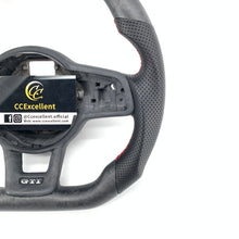 Load image into Gallery viewer, CCExcellent for Volkswagen mk7 2015-2019 carbon fiber steering wheel black forged carbon fiber