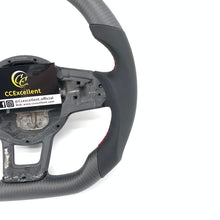 Load image into Gallery viewer, CCExcellent for Volkswagen mk7 2015-2019 carbon fiber steering wheel red stripe