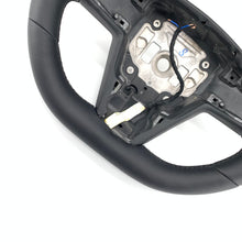 Load image into Gallery viewer, CCExcellent for tesla model s 2022+ carbon fiber steering wheel black smooth leather