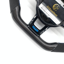 Load image into Gallery viewer, CCExcellent for Volkswagen mk7 2015-2019 carbon fiber steering wheel blue stitching