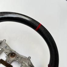 Load image into Gallery viewer, CCExcellent for Toyota Tundra 2007-2013 carbon fiber steering wheel red stripe