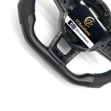 Load image into Gallery viewer, CCExcellent for Volkswagen mk7 2015-2019 carbon fiber steering wheel blue stripe