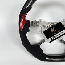 Load image into Gallery viewer, CCExcellent for Toyota Tundra 2007-2013 carbon fiber steering wheel red stripe