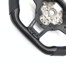 Load image into Gallery viewer, CCExcellent for Volkswagen mk7 2015-2019 carbon fiber steering wheel black perforated leather