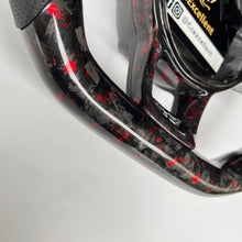 Load image into Gallery viewer, CCExcellent for Volkswagen MK7 2015-2019 carbon fiber steering wheel gloss forged carbon fiber with red flakes