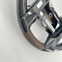 Load image into Gallery viewer, CCExcellent for Toyota Tundra 2018-2020 carbon fiber steering wheel black gloss carbon fiber trims