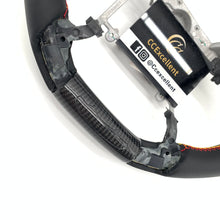 Load image into Gallery viewer, CCExcellent for Toyota Tundra 2018-2020 carbon fiber steering wheel red & orange & yellow stripe