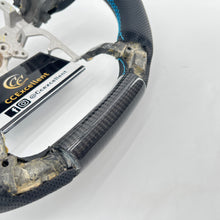 Load image into Gallery viewer, CCExcellent for Toyota Tundra 2018-2020 carbon fiber steering wheel blue stitching