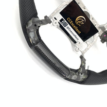 Load image into Gallery viewer, CCExcellent for Toyota Tundra 2018-2020 carbon fiber steering wheel silver stripe