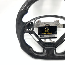Load image into Gallery viewer, CCexcellent For Infiniti G37 2008/2009/2010/2011/2012/2013 carbon fiber steering wheel with Perforated leather 3