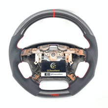 Load image into Gallery viewer, CCExcellent for Toyota Tundra 2007-2013 carbon fiber steering wheel gloss carbon fiber