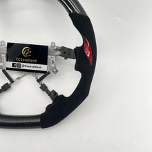 Load image into Gallery viewer, CCExcellent for Toyota Tundra 2007-2013 carbon fiber steering wheel red stripe