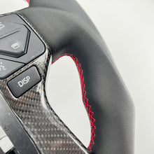 Load image into Gallery viewer, CCExcellent for Toyota Tundra 2018-2020 carbon fiber steering wheel black gloss carbon fiber trims