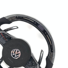 Load image into Gallery viewer, CCExcellent for Volkswagen mk7 2015-2019 carbon fiber steering wheel black airbag