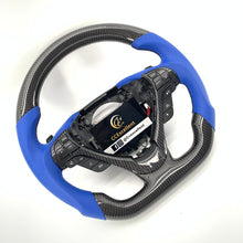 Load image into Gallery viewer, CCexcellent For Acura TL 2009 2010 2011 2012 2013 2014 carbon steering wheel with blue perforated leather sides