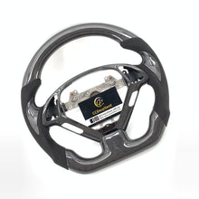 Load image into Gallery viewer, CCexcellent For Infiniti G37 2008/2009/2010/2011/2012/2013 carbon fiber steering wheel with Alcantara 2