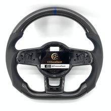 Load image into Gallery viewer, CCExcellent for Volkswagen mk7 2015-2019 carbon fiber steering wheel black gloss carbon fiber