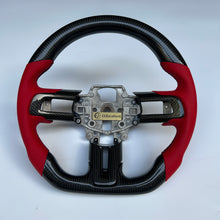 Load image into Gallery viewer, CCExcellent For Ford Mustang/ Shelby GT350 2015-2017 carbon fiber steering wheel