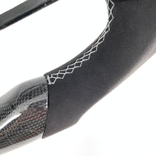Load image into Gallery viewer, CCexcellent For Infiniti G37 2008/2009/2010/2011/2012/2013 carbon fiber steering wheel with Alcantara 3