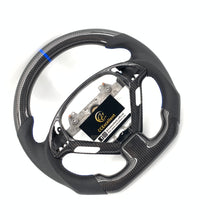 Load image into Gallery viewer, CCexcellent For Infiniti G37 2008/2009/2010/2011/2012/2013 carbon fiber steering wheel with Perforated leather 2