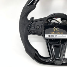 Load image into Gallery viewer, CCexcellent - For Acura RDX 2019 2020 2021 carbon fiber / glossy black steering wheel
