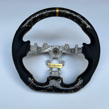 Load image into Gallery viewer, CCexcellent For NISSAN GTR R35 2009-2016 carbon fiber steering wheel with gold flake forged carbon