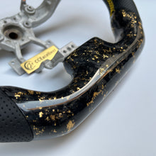 Load image into Gallery viewer, CCexcellent For NISSAN GTR R35 2009-2016 carbon fiber steering wheel with gold flake forged carbon
